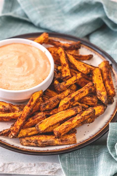 Crispy Air Fryer Sweet Potato Fries Spice Up The Curry