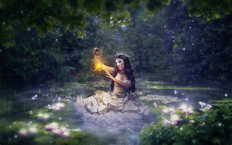 Create A Night Fairy Tale Of A Mysterious Girl In Photoshop Photoshop