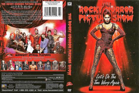 The Rocky Horror Picture Show Lets Do The Time Warp Again Dvd Cover