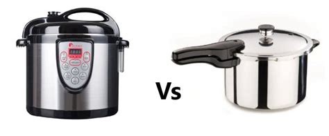 Difference Between Electric And Stove Top Pressure Cooker TechnOmipro