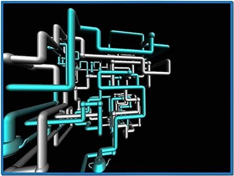 3d Pipes Screensaver Download Free