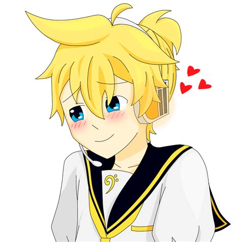 My Very First Time Coloring Len Digitally O Rwaifuism