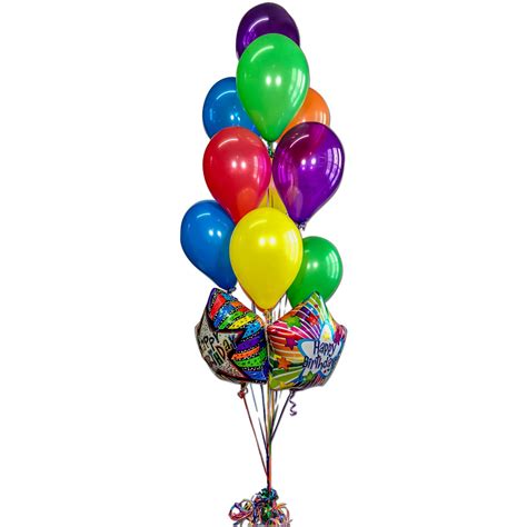 Happy Birthday Star Balloon Cluster Doolins
