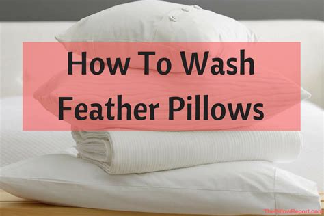 How frequently you wash your pillows really depends on how often you use them. How To Wash Feather Pillows Martha Stewart - Proper Care ...