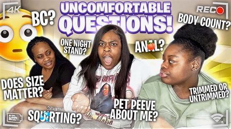 Asking My Sister Uncomfortable Questions Hilarious Youtube