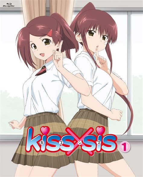 Suminoe Ako Suminoe Riko Kissxsis Highres Official Art 2girls D Back To Back Bandaid