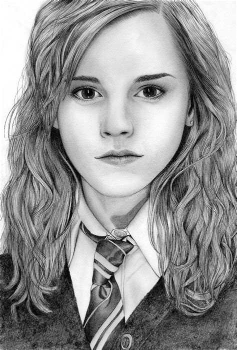 Hermione Granger Drawing Sketch Drawing Skill