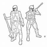 Mandalorian Coloring Printable Commission Deviantart Drawings Rhodes Ryan Boys Sci Fi Recommended Pre sketch template