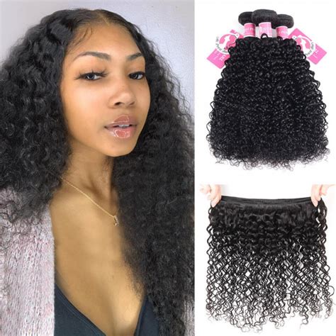 Ali Pearl Brazilian Unprocessed Virgin Hair Kinky Curly 3 Bundles