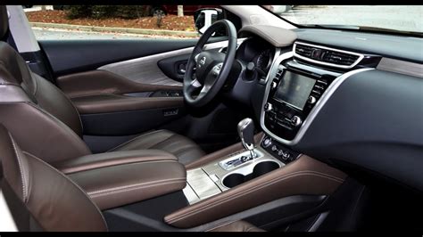 2015 Nissan Murano Platinum Awd Interior Overview Youtube