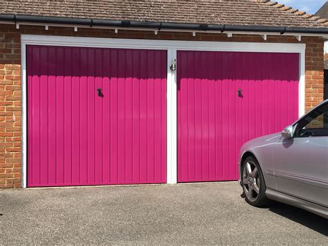 Pink Garage Doors Garage Doors Pink Decor Pink Houses