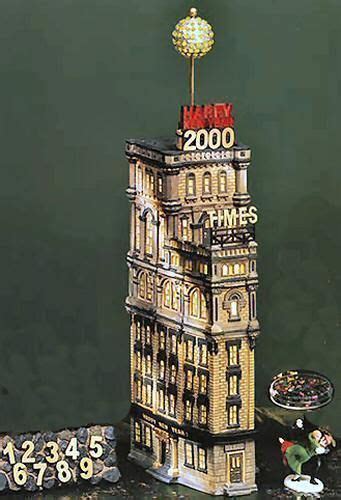 Times Tower New York Brand New Dept 56 Christmas In The