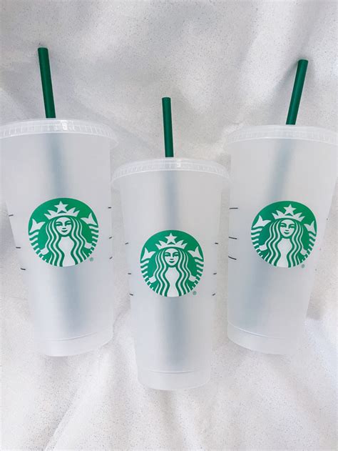 Starbucks 24oz Reusable Cold Cup Blank Starbucks Cups Etsy