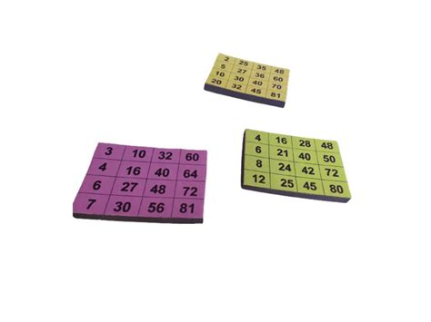 Bingo De Multiplicação 32 Cartelas Elo7 Produtos Especiais