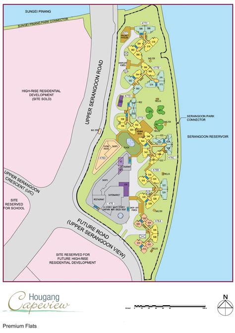 Singapore — hougang capeview residents may have an easier time and face less traffic congestion in the morning after workers' party (wp). Hougang Capeview Estate Map Plan | Map, How to plan, Reservoir