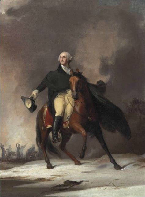 George Washington On A Horse Painting At Explore
