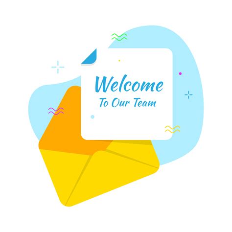 Welcome Greeting Message Concept Illustration Flat Design Vector Eps10