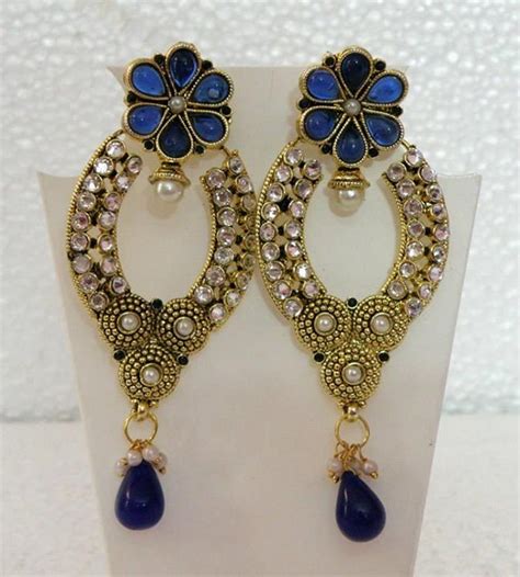 Latest Jewelry Earrings Designs for Girls 2013-14 - Best Fashion Designer in Ahmedabad India ...