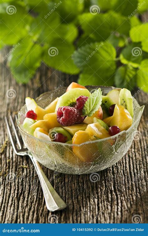 Fruit Stock Photo Image Of Glass Bowl Fresh Mixed 10415392