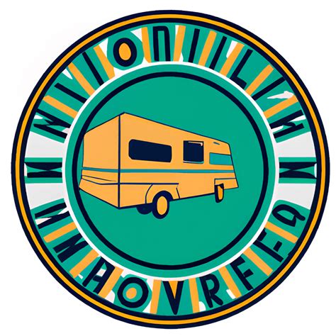 Vintage Motorhome Logo Graphic · Creative Fabrica