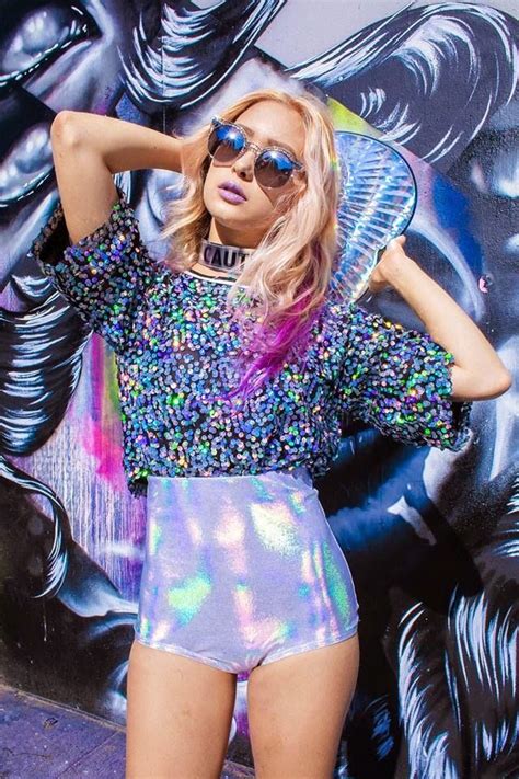 See more ideas about rave outfits, rave wear, rave costumes. Misaki, Future Punk Trend Spotter | Festival outfits ...