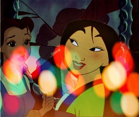 Belle And Mulan Disney Crossover Photo 32502409 Fanpop