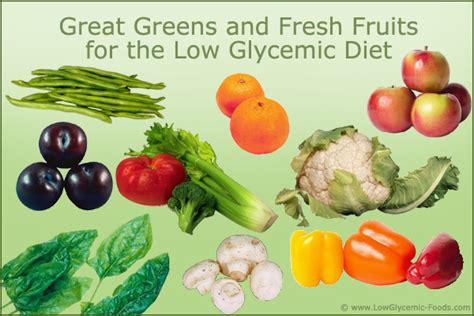 Glycemic Fruits And Vegetables