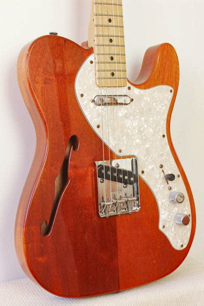 Used Fender Telecaster Thinline 69 Reissue Natural Mahogany Topshelf