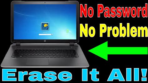 A system image restore will restore everything in the backup, and you cannot select or. FACTORY RESET Computer without Password | How To | Get ...