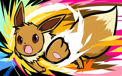 Pokemon Eevee Wallpaper Wallpapertag Gambaran