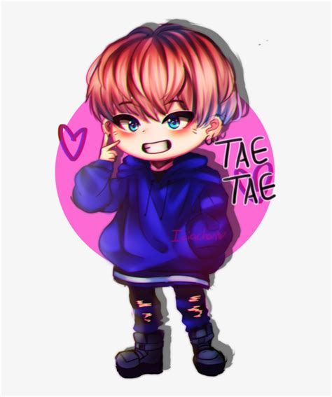 Check spelling or type a new query. Bts Taehyung Chibi - Chibi Anime Bts V - Free Transparent ...