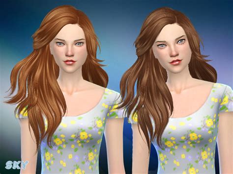 Skysims Hair Adult Annie The Sims Catalog
