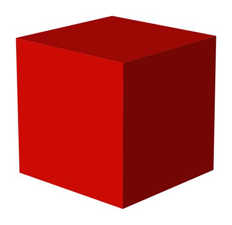 3d Cube Clipart Red Cube Clipart Png Image Transparent Png Free