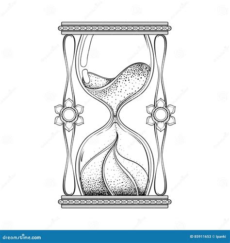 Gothic Hourglass Coloring Pages Coloring Pages