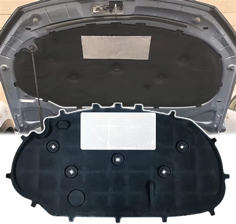 Satsat Tappetino Fonoassorbente Per Cofano Motore Dell Auto Per V W Go Lf Go Lf Gti Kit Di