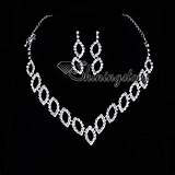 Silver Prom Necklaces