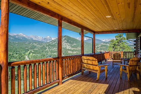 Armstrong Log Cabin Vacation Home At Windcliff Estes Park Vacation Rental