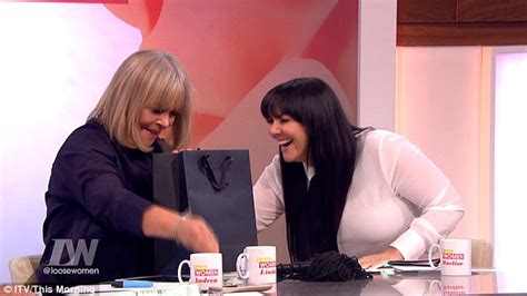 Linda Robson Fails To Switch Off Sex Toy On Loose Women Daily Mail Online