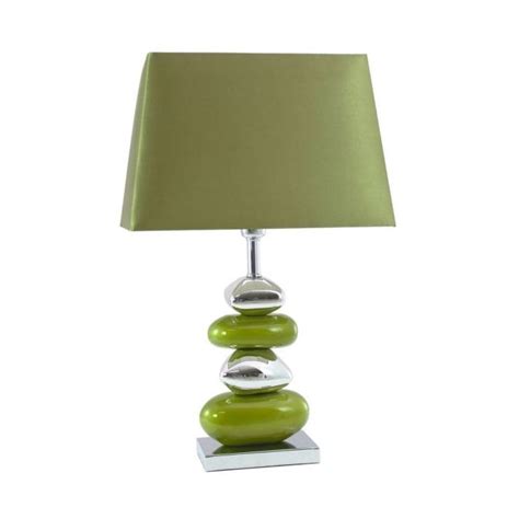 Green Pebble Table Lamp