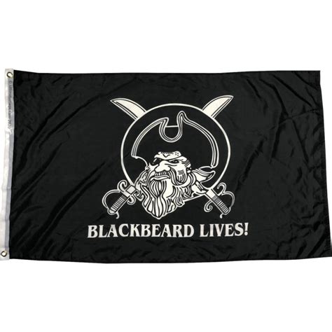 Blackbeard Flag For Sale Edward Teach Pirate Blackbeard S Flags