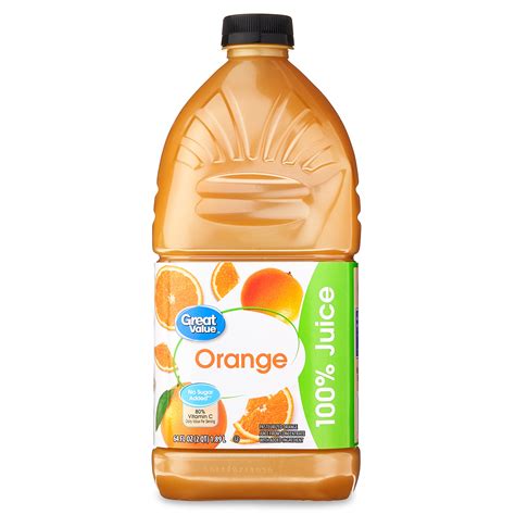 Great Value 100 Orange Juice 10 Count Ubicaciondepersonascdmxgobmx