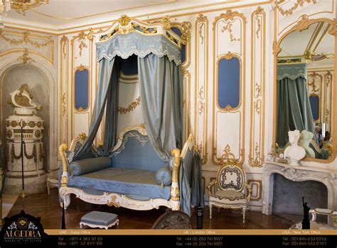 Rococo Syle Interior Design Royal Bedroom Luxurious Bedrooms