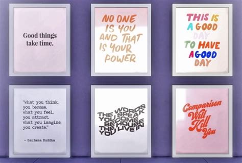 Paintings Quotes At Descargas Sims Sims 4 Updates