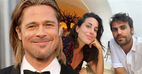 Is Brad Pitts Girlfriend Ines De Ramon Still Married To Paul Wesley