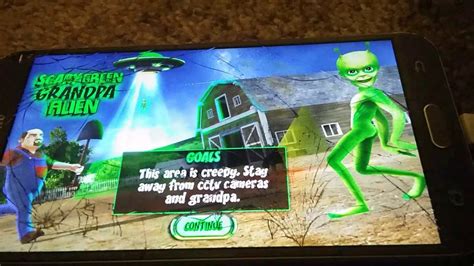 Scary Green Granpa Alien Dame Tu Cosita Horror Game 👽 Farmer Dance