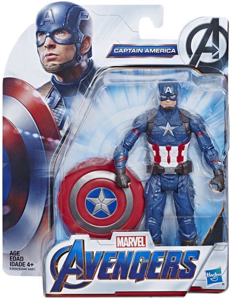 Marvel Avengers Endgame Captain America 6 Action Figure Hasbro Toys