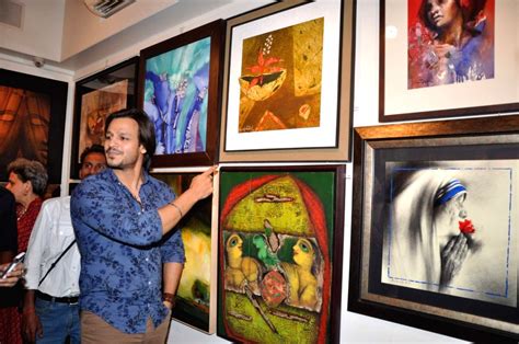 Vivek Oberoi At Cpaa Art Exhibition