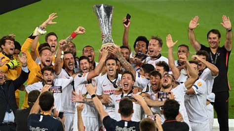 Sevilla's Europa League mastery continues Lopetegui redeemed  Sports