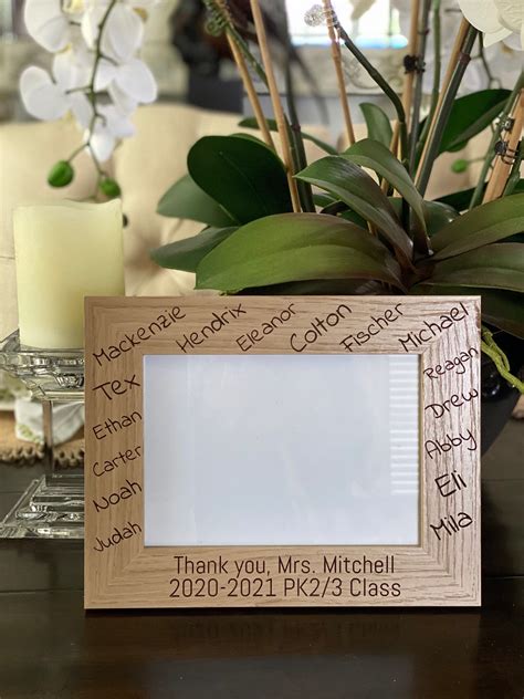 Personalized Engraved Picture Frame Etsy Uk