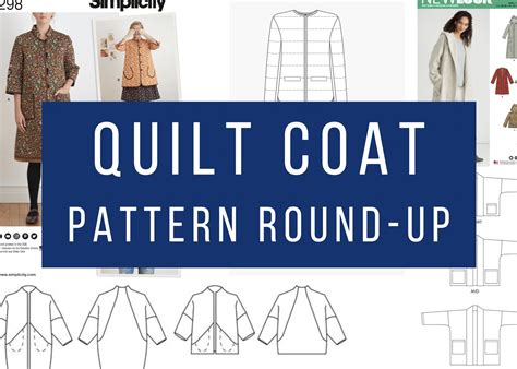 Quilt Coat Pattern Round Up Patchwork And Poodles